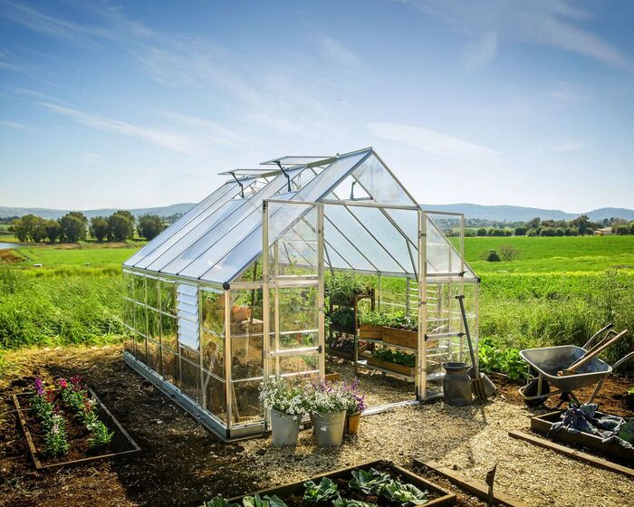 Växthus Balance 10,8 m² Silver Canopia by Palram